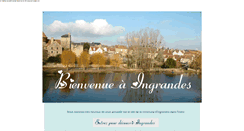 Desktop Screenshot of commune-ingrandes36.fr