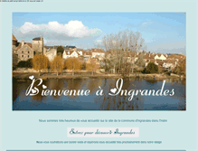 Tablet Screenshot of commune-ingrandes36.fr